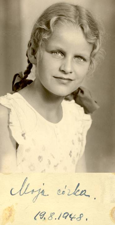 R. Jakutytė 1948 m. Vokietijoje